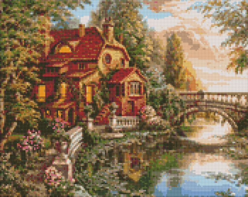 Diamond Painting - Traumhaus ©Sergiy Lobach