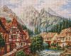 Diamond mosaic - A town in the mountains ©Sergey Lobach