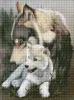 Diamond Painting - Zärtlichkeit der Wölfe
