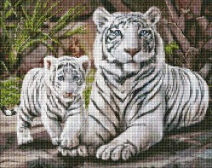 Diamond Painting - Bengalische Familie