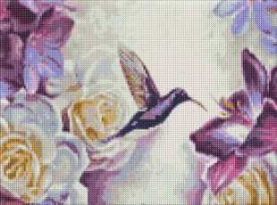 Diamond Painting - Mysteriöser Garten ©annasteshka