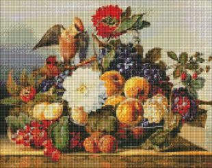 Diamond Painting - Abendessen eines Rotkehlchens ©Franz Xaver