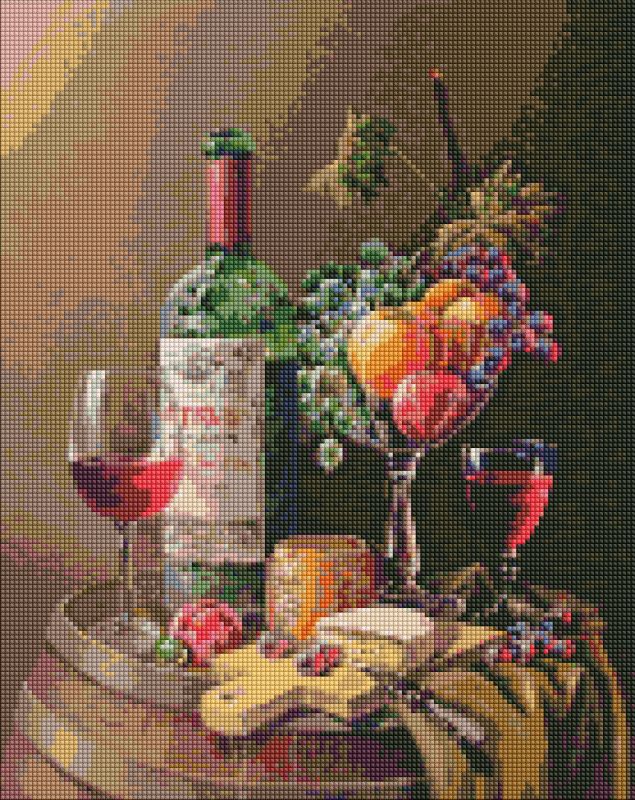 Diamond mosaic - Romantic dinner ©MariaGordeevaART