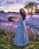 Diamond mosaic - Lavender inspiration ©Kira Corporal