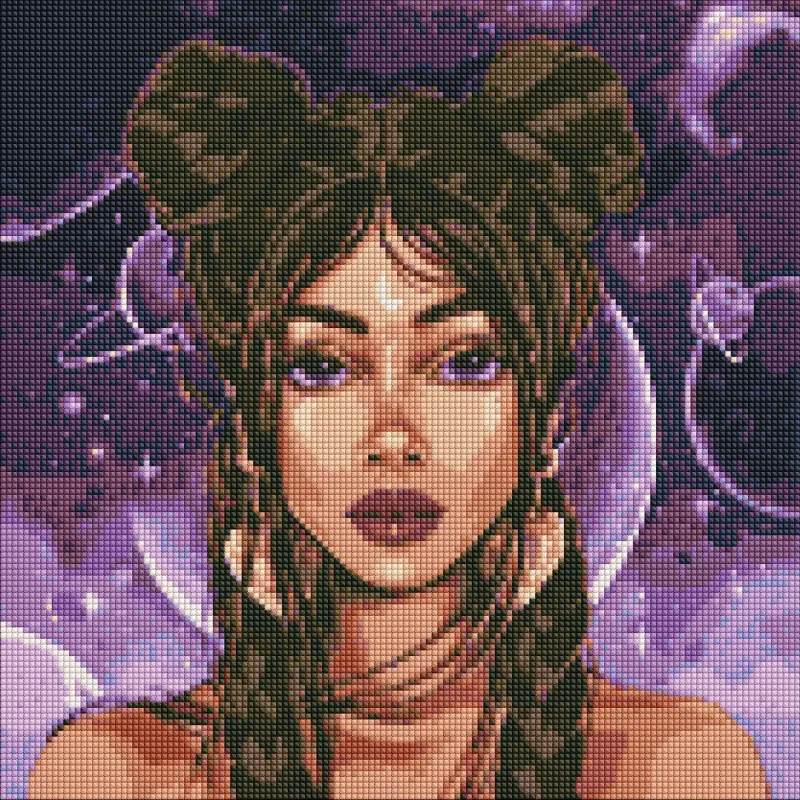 Diamond Painting - Kosmische Sicht ©lien_illustration