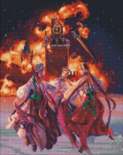 Diamond Painting - Feuer der Freiheit ©Jennifer Sikora