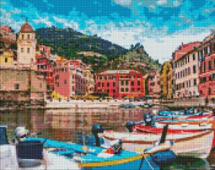 Diamond Painting - Italienische Stadt