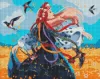 Diamond Painting - Ukrainische Frau beim Tanzen ©Jennifer Sikora