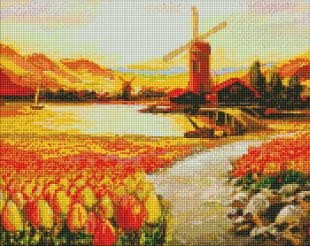 Diamond Painting - Im Tal der Tulpen ©BOND Tetiana
