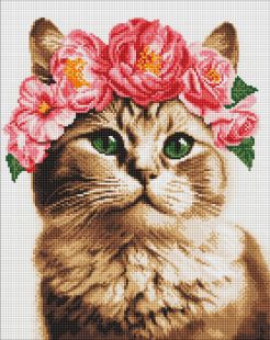 Diamond Painting - Anmutige Kitty ©art_selena_ua