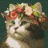 Diamond mosaic - Spring wreath ©art_selena_ua