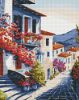 Diamond Painting - Stadt am Fuße der Berge ©art_selena_ua