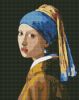 Diamond Painting - Mädchen mit einem Perlenohrring ©Jan Vermeer