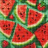 Diamond Painting ohne Rahmen - Appetitlicher Wassermelone ©art_selena_ua