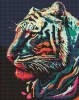 Diamond mosaic - Predatory handsome ©art_selena_ua