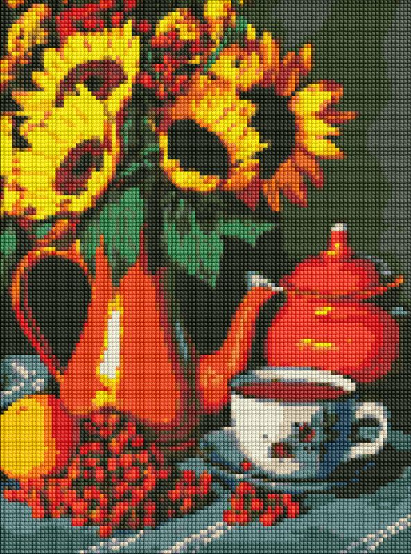 Diamond mosaic - Summer tea party ©art_selena_ua