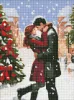 Diamond Painting ohne Rahmen - Winter-Romantik mit holografischen Strasssteinen (AB) ©art_selena_ua