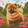 Diamond Painting ohne Rahmen - Charmantes Chow ©art_selena_ua
