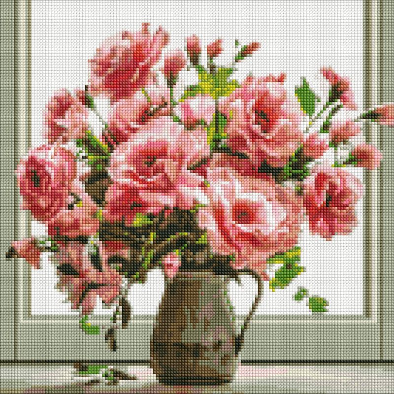 Diamond Painting - Das Aroma des Bouquets ©art_selena_ua