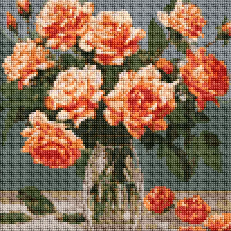 Diamond Painting - Eleganter Blumenstrauß ©art_selena_ua