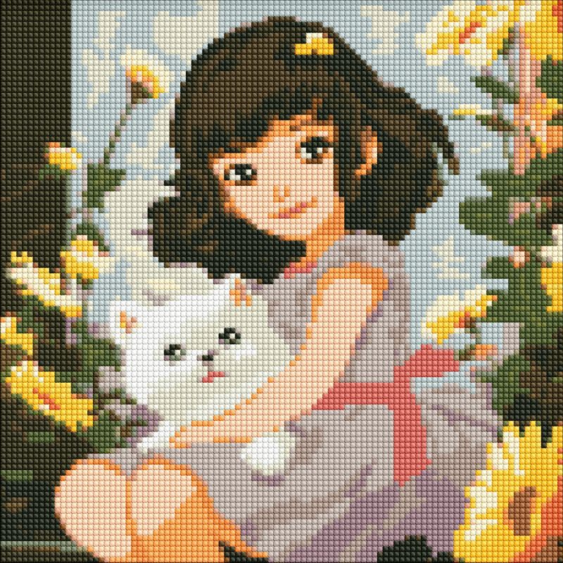 Diamond mosaic - In a warm embrace ©art_selena_ua