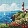 Diamond Painting - Ein Leuchtturm am Horizont ©art_selena_ua