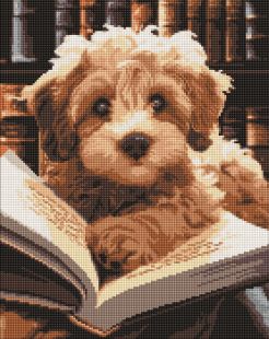 Diamond Painting - Flauschiger Leser ©art_selena_ua