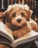 Diamond mosaic - Fluffy reader ©art_selena_ua