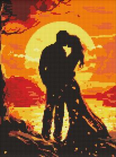 Diamond Painting - Romantik für die Sinne mit holografischen Strasssteinen (AB) ©art_selena_ua