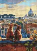 Diamond Painting ohne Rahmen - Die Katzen in Rom ©art_selena_ua