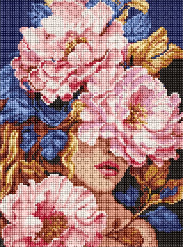 Diamond Painting - Blumiger Glamour ©victoria_art___