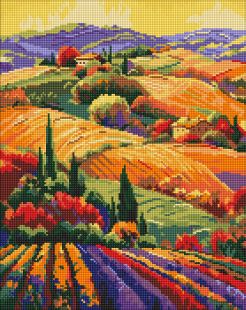 Diamond Painting - Lebendige Landschaft ©art_selena_ua