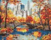 Diamond mosaic - Golden park ©art_selena_ua
