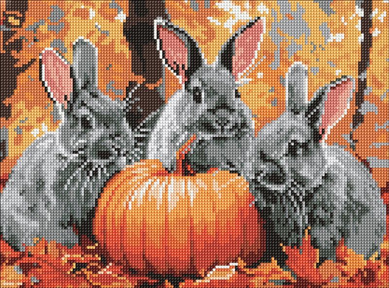 Diamond Painting - Kaninchen-Abenteuer ©art_selena_ua