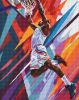Diamond Painting - Dynamischer Slam Dunk ©art_selena_ua