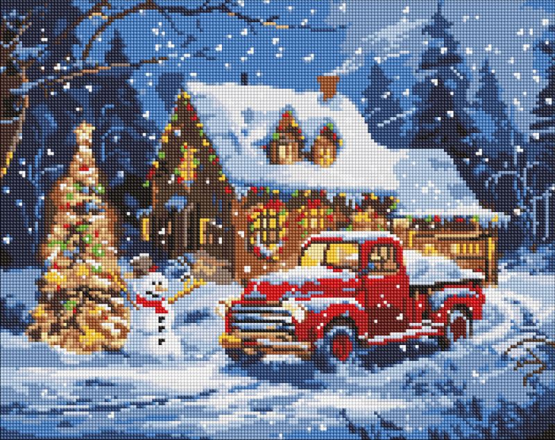 Diamond Painting - Neujahrswunder ©art_selena_ua
