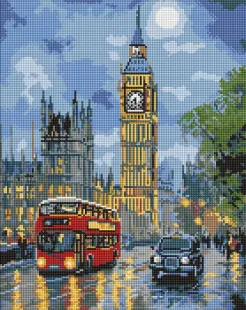 Diamond Painting - London bei Nacht ©art_selena_ua