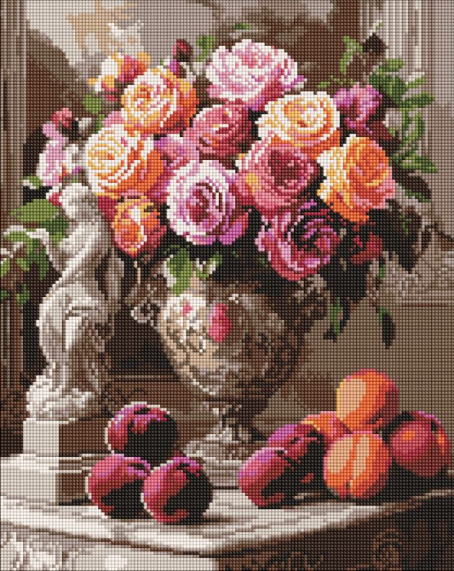 Diamond mosaic - Exquisite roses ©sophiia_іllustrations