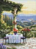 Diamond mosaic - A scenic dinner ©art_selena_ua
