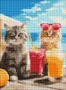 Diamond Painting - Katzen im Urlaub ©art_selena_ua