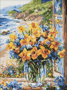 Diamond Painting - Die Blumenküste ©art_selena_ua