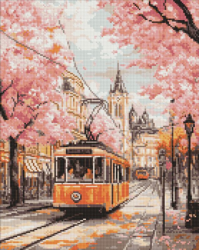 Diamond mosaic - The pink route ©art_selena_ua