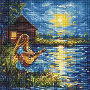 Diamond Painting - Geräusche in der Dunkelheit ©art_selena_ua