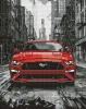 Diamond Painting - Der rote Mustang ©art_selena_ua