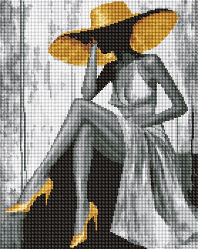 Diamond Painting - Goldene Dame ©art_selena_ua