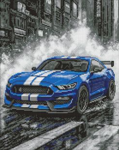 Diamond Painting - Blaue Rennen ©art_selena_ua
