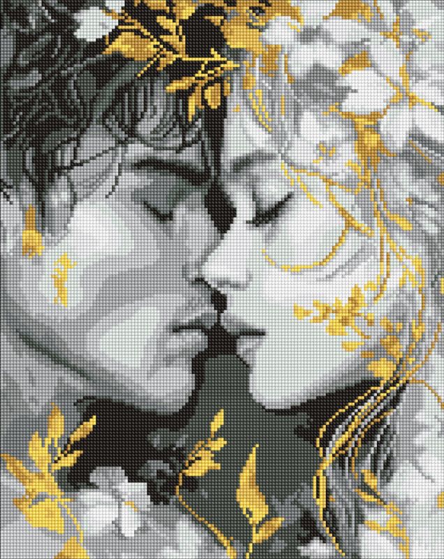 Diamond mosaic - Look with the lips ©art_selena_ua