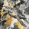 Diamond Painting - Goldene Schildkröte ©art_selena_ua