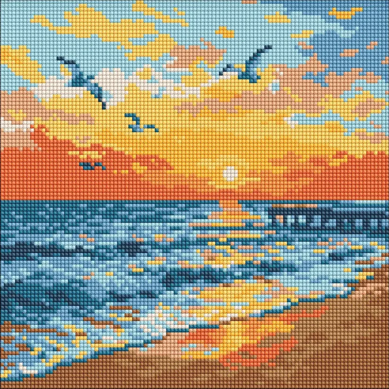 Diamond Painting - An der Küste ©art_selena_ua