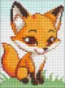 Diamond Painting ohne Rahmen - Kleiner Fuchs ©art_selena_ua
